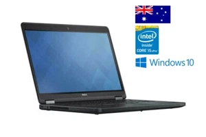 DELL LATITUDE E5450 14" CORE i5 5300U 8GB 128GB SSD WINDOWS 10 LAPTOP PC - Picture 1 of 7