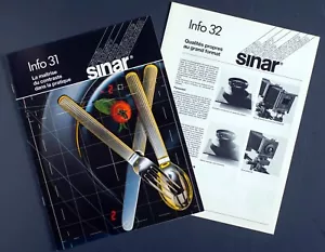SINAR - INFO 31 ET 32 SUR LE MATERIEL. - Picture 1 of 2