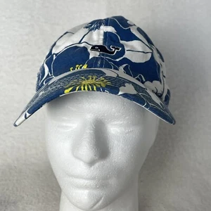 Vineyard Vines Hat Cap Tropical Blue Whale Adjustable Hawaiian Beach - Picture 1 of 5