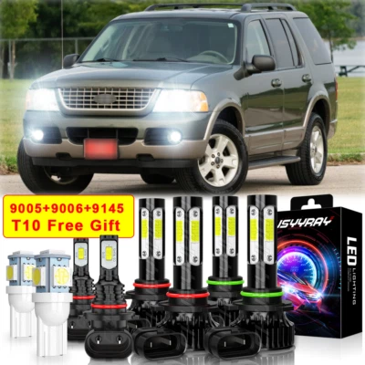 Комбинированные светодиодные противотуманные фары для Ford Explorer 2002 2003 2004 2005 годов выпуска - Изображение 1 из 4