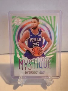 2019-20 Illusions Ben Simmons Emerald Mystique SP Insert #15 Acetate Nets Green - Bild 1 von 2