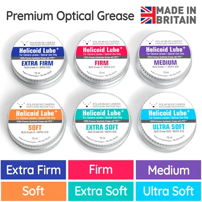 Focus Zoom Ring Helicoid Optical Damper Lube Grease MADE IN UK - Image 1 of 4
