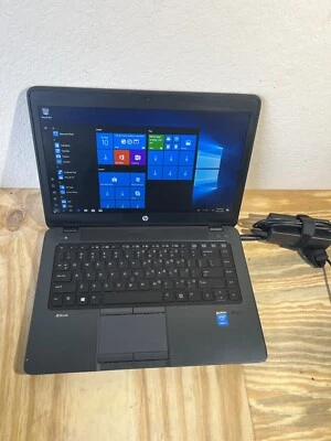 HP ZBook 14 G2 14" i7-5500u @2.40ghz 8GB DDR3L 256GB SSD Windows 10 Pro Foto 1 de 4