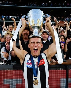 COLLINGWOOD MAGPIES AFL FOOTBALL TEAM PLAYER POSTER, PREMIERS,1 - Picture 1 of 1