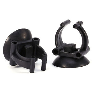 2 X AQUARIUM HEATER CLIPS And SUCKERS Suction Cups For Fish Tank Thermostat