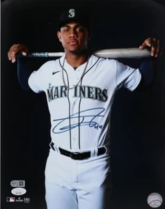 Julio Rodriguez Mariners Signed Autographed 11x14 Photo JSA USA COA Stickers - Picture 1 of 1