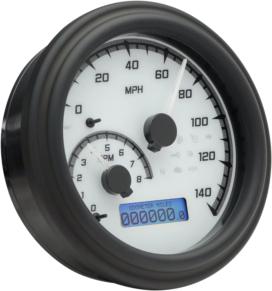 Sistema de medidor analógico/digital Dakota Digital MVX Series Fatbob MVX-2004-WG-K - Imagem 1 de 1