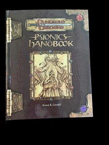 Dungeons and Dragons Psionics Handbook RPG D&D 1st Printing Excellent Condition - Picture 1 of 2