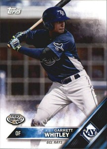 2016 Topps Pro Debut Garrett Whitley #121 RC - Rays