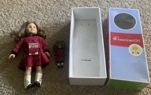 Retired Rebecca Rubin American Girl Doll w/Meet Outfit (no Tights) in Box + Mini - Picture 1 of 14