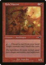FOIL Bola Warrior | MtG Magic Nemesis | English | Near Mint