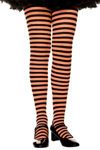 girl's KID'S children's MUSIC LEGS stripes STRIPED tights STOCKINGS pantyhose - Picture 1 of 7