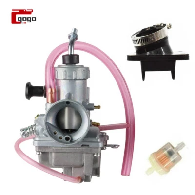 Carb Carburetor and Intake Manifold Boot For Yamaha YZ80 1977 1978-2000 2001 New - Image 1 of 4