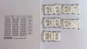 * Herpa 050692 Set of German licence plates x 1 pack - Picture 1 of 9