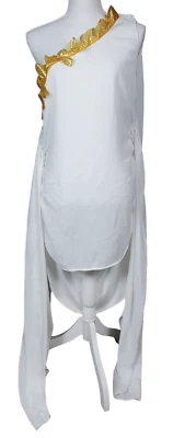 Sexy Disfraz de Diosa Griega Piernas de Música Talla 1X/2X Toga Romana Halloween Juegos con disfraces Foto 1 de 4