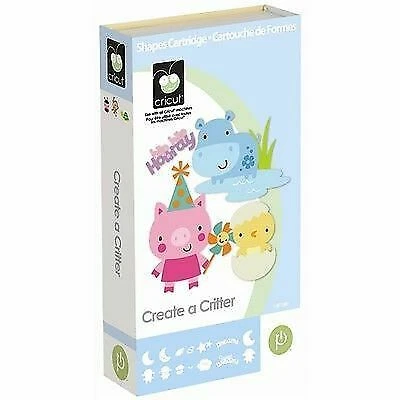 Cricut Create a Critter Crafts Painting Drawing Art Gift Cartridge