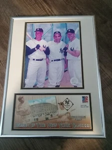 Cooperstown Collection MLB Mickey Mantle Roger Maris Yogi Berra Yankee Stadium - Picture 1 of 5