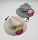 Lot Of 2 Solar Escape UV Explorer Vented Bucket Hat. UPF50+ Cream & Quarry  NEW!