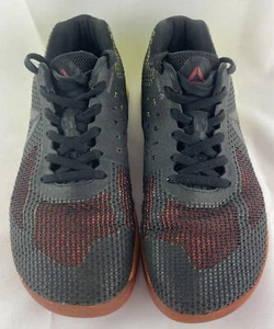 Reebok CrossFit Nano7 Para hombres Talla 9.5 Negro Naranja Amarillo Calce Cruzado 0.5mmshell - Imagen 1 de 9