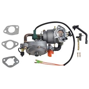 Dual Fuel Carburetor for LPG/CNG Conversion For Honda GX390 188F 5KW Generator