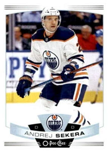 2019-20 O-Pee-Chee #483 Andrej Sekera Edmonton Oilers - Picture 1 of 2