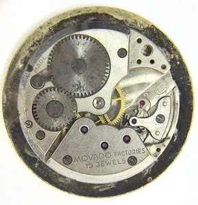Movement MOVADO 125 For Pieces Replacement Incomplete - Picture 1 of 2