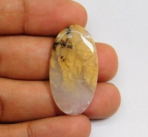 Amazing Quality Natural Tiger Dendrite Cabochon Loose Gemstone 30 Cts. ME-6316 - Picture 1 of 2