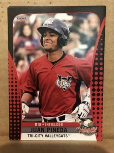 2018 Tri City ValleyCats Juan Pineda RC Rookie Houston Astros Panama - Picture 1 of 1