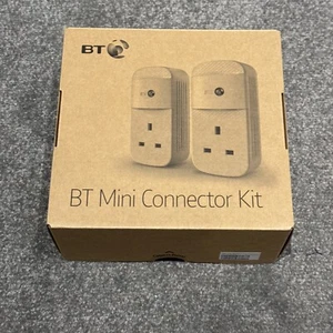 BT Mini Connector Kit Powerline Adapters - White - Bild 1 von 7