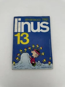LINUS ALMANACCO 1991 SUPPLEMENTO FUMETTO OTTIME CONDIZIONI - Foto 1 di 2