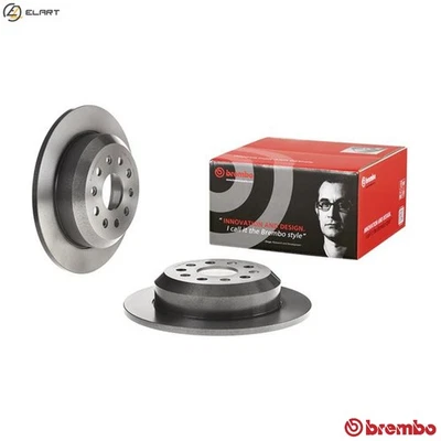 2x BRAKE DISC 08.N352.11 FOR JEEP ECX/EC1 2.0L EBH 2.1L 4cyl WRANGLER IV - Image 1 of 4