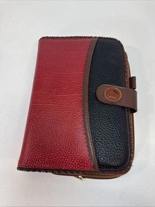 Dooney & Bourke Organizer Notebook Planner Calendar Leather Cover Vintage 90s - Picture 1 of 14