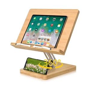 Book Stand for Reading (Large 13.38 x 9.4 inch)-Book Holder with Phone Slot, ... - Bild 1 von 8