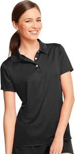 By Hanes Ladies 4 Oz Cool Dri Polo - Black - 3XL - (Style # 480W - Original... - Picture 1 of 1