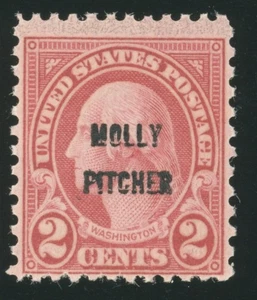 US - 1928 Battle of Monmouth: Molly Pitcher 2c - SC# 646 Single Mint NH OG - Picture 1 of 2