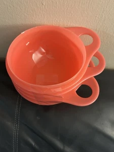 Tupperware Set 4 Thatsa / Rührschüssel Mini 2,5 Tassen ~ rosa koralle ohne Deckel - Bild 1 von 6