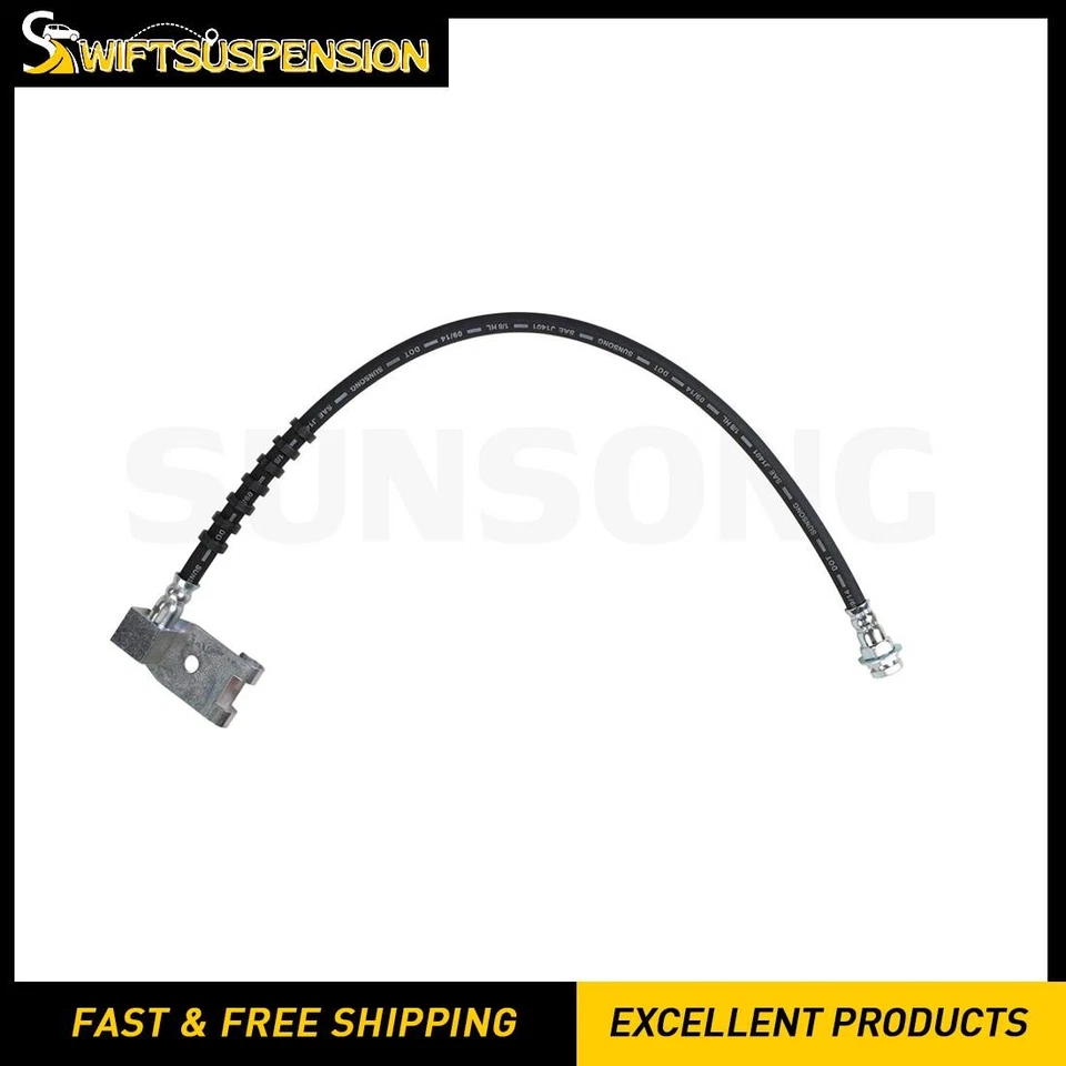 Manguera hidráulica de freno central trasero Sunsong para 1984 1985 1986 1987 Ford Bronco II Foto 1 de 1