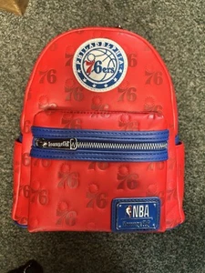 Philadelphia 76ers Mini Backpack And Wallet NWT - Picture 1 of 6