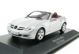 Minichamps Mercedes-Benz SLK iridio plata iridio 1:43 en embalaje original / caja R 171 - Imagen 1 de 7