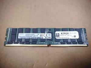 SAMSUNG 64GB 4DRx4 PC4-2666V ECC REG Server Memory M386A8K40BM2-CTD7Y ✔✔✔ - Picture 1 of 4