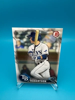 2016 Bowman - Prospects Daniel Robertson #BP96 (RC) - Imagem 1 de 2