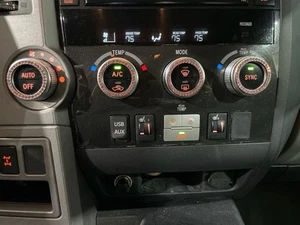 2010 - 12 Toyota Sequoia Dual Zone Auto Temperature Control Panel HAC 84010CD20 - Picture 1 of 4