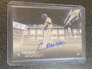 Ezequiel Duran 2023 Stadium Club Rookie Autogrammkarte #SCBA-ED! Texas Rangers! - Bild 1 von 2