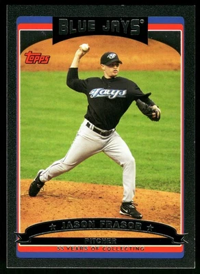Jason Frasor Toronto Blue Jays 2006 Topps Black #197 SN /55 - Image 1 of 2