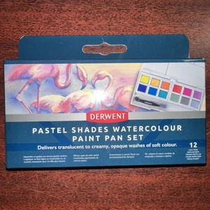 Derwent PASTEL SHADES Set di pentole per pittura ad acquerello (2306247) NUOVO! - Foto 1 di 3