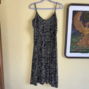 LOFT Damenkleid Größe Large blau Spaghettiträger verstellbare Träger mit Taschen - Bild 1 von 4