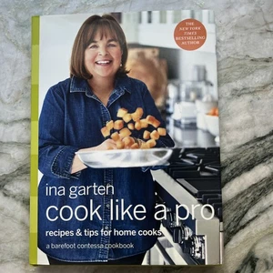 2018 Ina Garten COOK LIKE A PRO  HC DJ First Ed. In Person Signed. Read******** - Picture 1 of 9