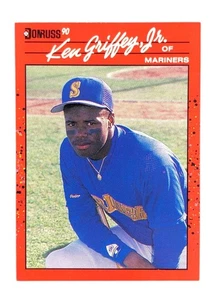 Vintage 1990 Ken Griffey Jr Baseballkarte Donruss #365 Seattle Mariners MLB USA - Bild 1 von 2