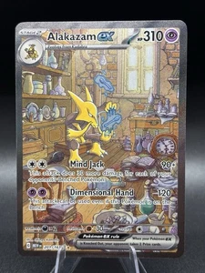 Alakazam ex 201/165 Sv: Scarlet & Violet 151 Holo - Picture 1 of 2