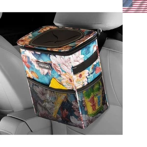 Vielseitiger 2 Gallonen wasserdichter Auto Mülleimer - verstellbares & zusammenklappbares Design - Bild 1 von 2